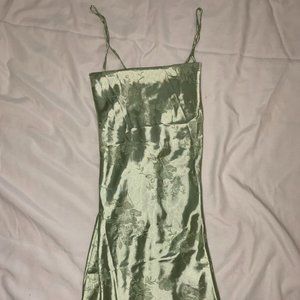 Criss Cross Tie Backless Cami Dress